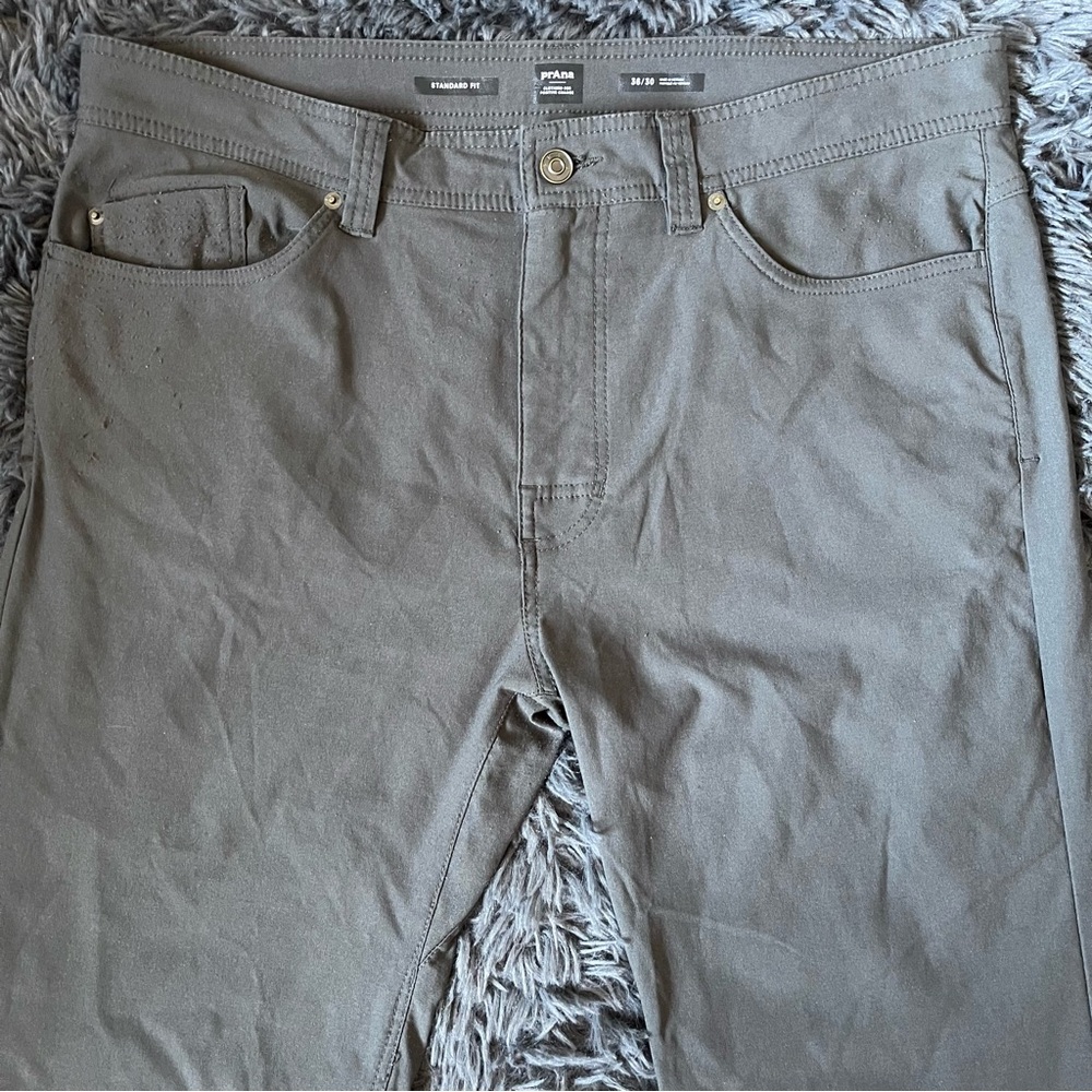 Prana Hiking Pants | Standard Fit | Nylon | Outdoor | Stretchy Material | 36x30